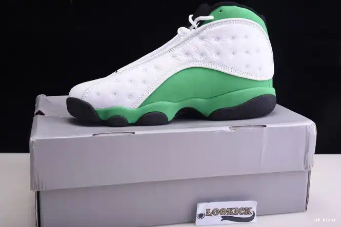 1st Kicks 13 DB6537-113 Green Jordan Lucky Air 0528